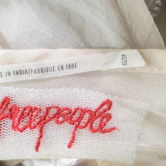 RARE VINTAGE FREE PEOPLE mini dress size XS LIKE NEW - Picture 8 of 10